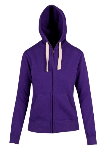 Picture of RAMO, Ladies Heavy Zip Fleece Hoodie